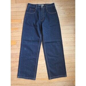 Southpole Youth Boys Jeans Size 14 Dark Wash Baggy Hip Hop 90s Y2K Cotton 28" In